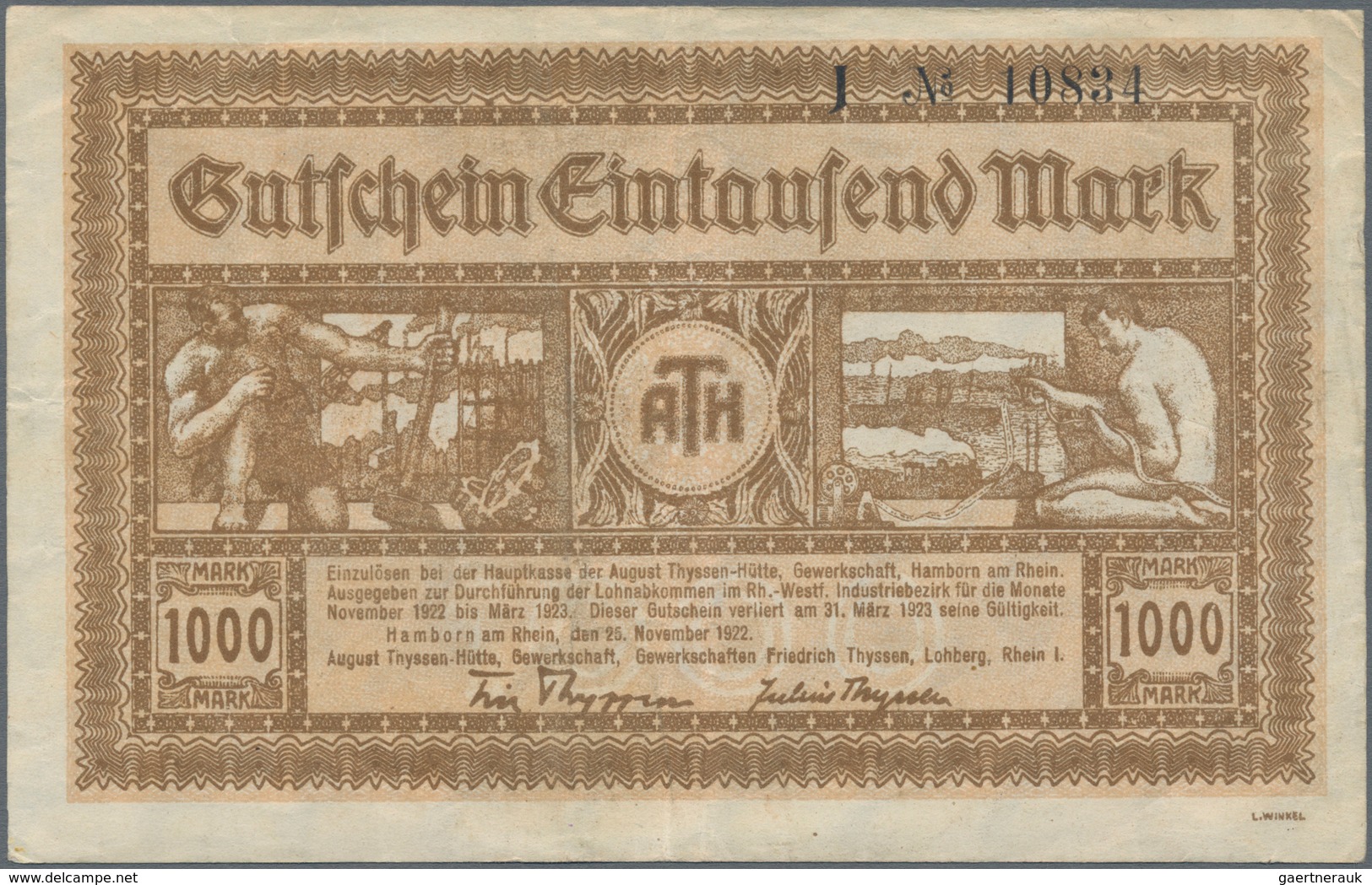 Deutschland - Notgeld: Notgeld, 25 Ehemalige Auktionslose Mit Ausrufpreisen Von 30 Bis 80 € Zum Gesa - Autres & Non Classés