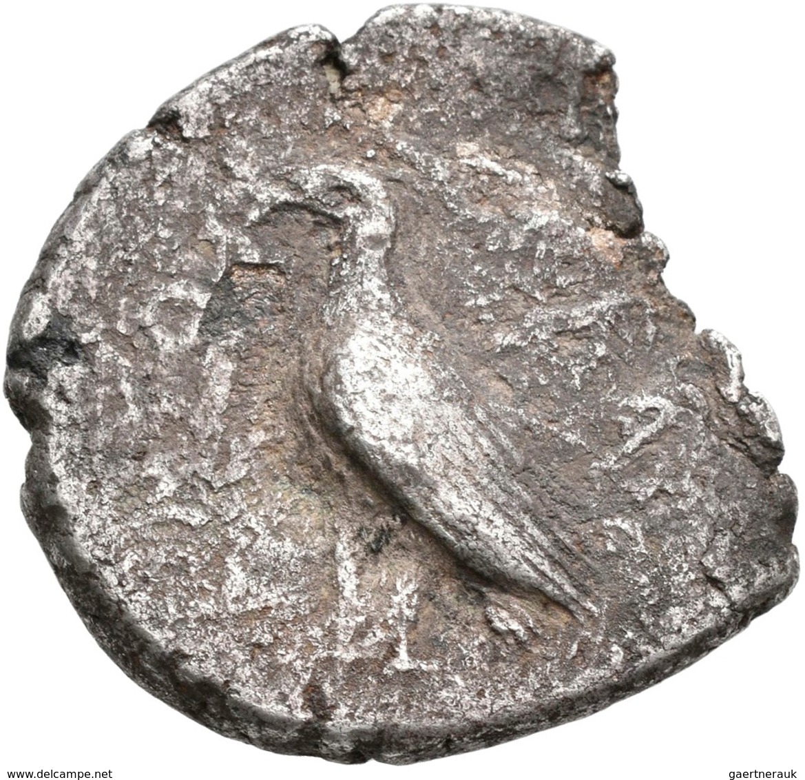 Sizilien - Städte: Akragas/Agrigento: AR-Stater, Ca. 510-472 V. Chr., 7,75 G, Randausbruch, Schön. - Greek