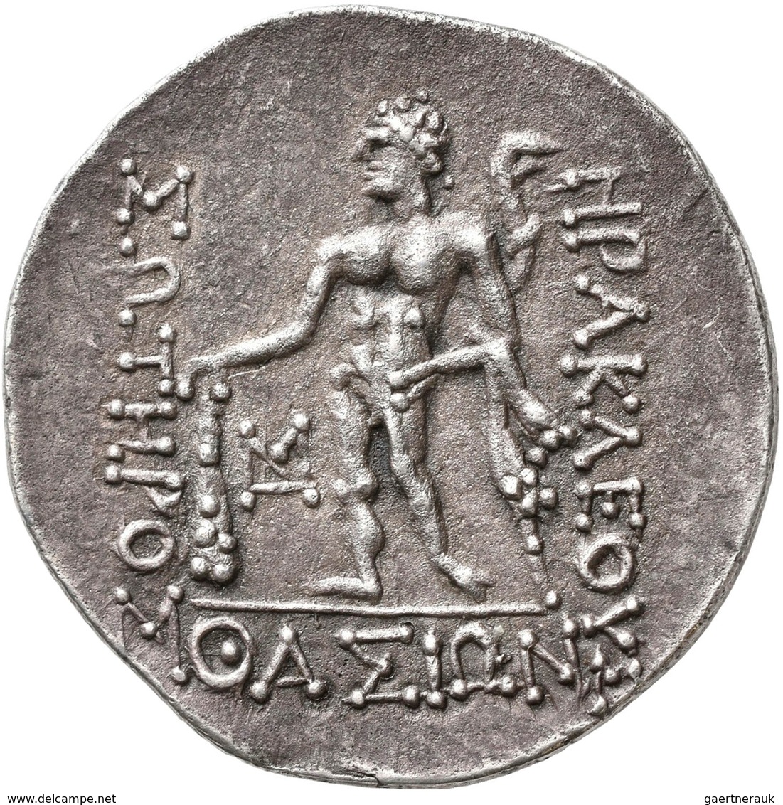 Thrakien - Städte: Thasos: Tetradrachme; 14,26 G. Kopf Des Dionysos / Herakles, Sehr Schön. - Grecques