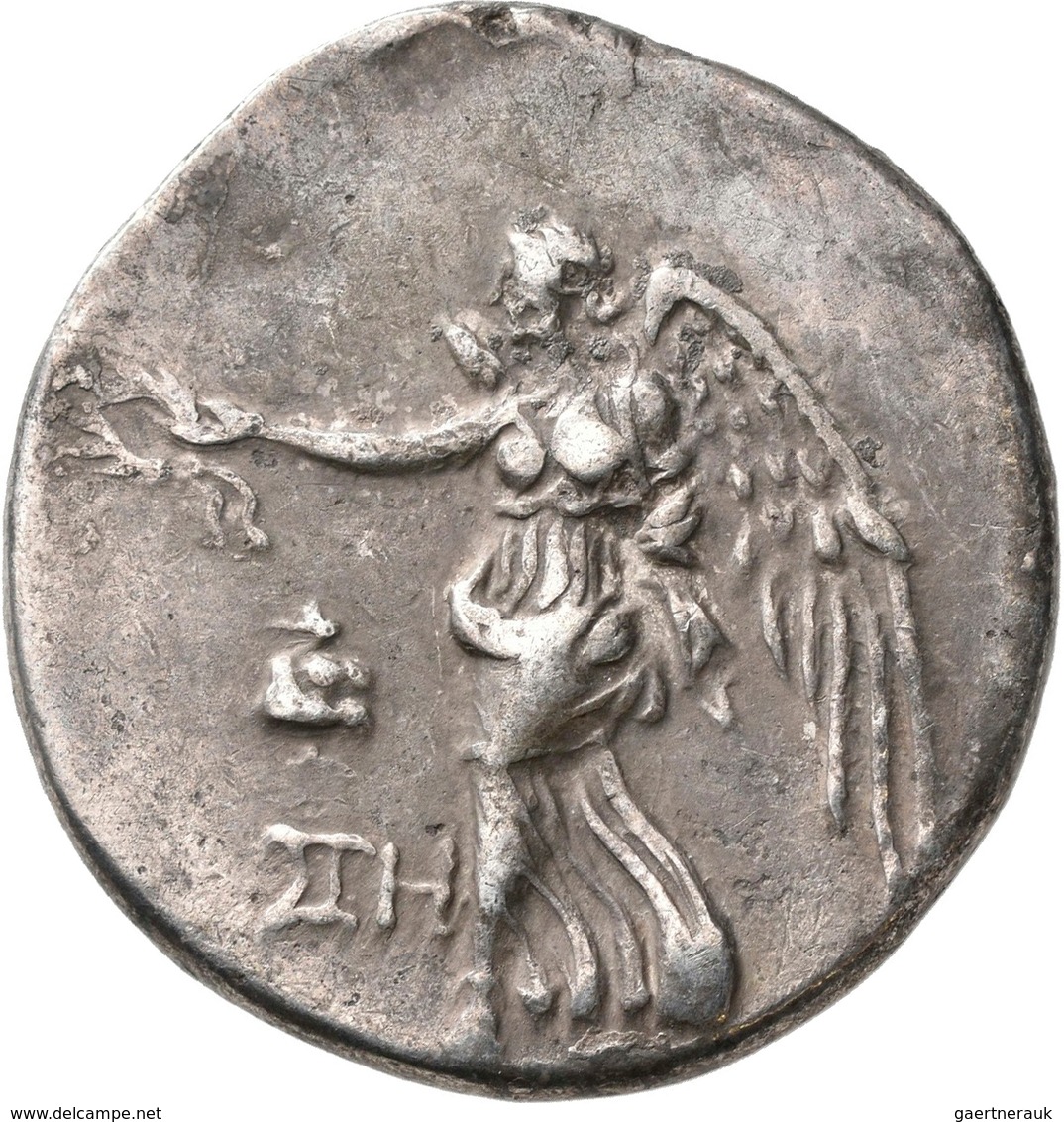 Pamphylien: SIDE: Tetradrachme, 2.-1. Jhd. V. Chr.; 16,07 G. Athenakopf Mit Korinthischem Helm / Nik - Griechische Münzen