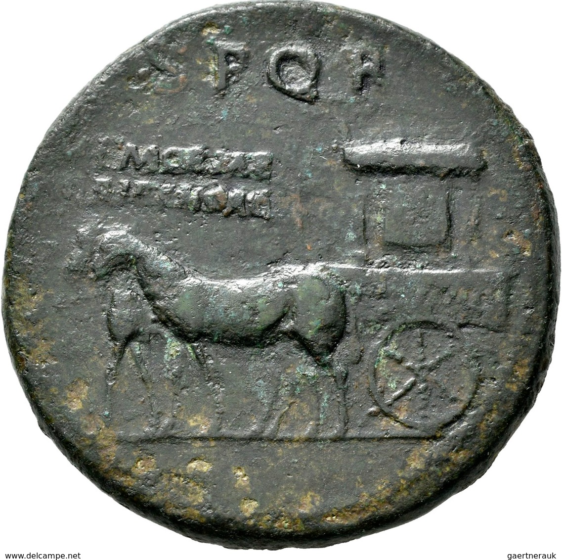 Agrippina Maior (+ 33 N.Chr.): Mutter Des Caligula, Æ-Sesterz, 24,89 G, Kampmann 10.3, RIC 55, Schön - The Julio-Claudians (27 BC To 69 AD)