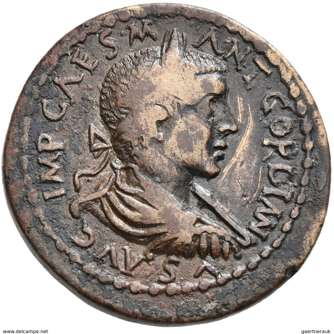 Gordianus III. (238 - 244): Pisidien, Antiochia: Æ-30 Mm, 27 G, Kl. Schürfstelle, Sehr Schön-vorzügl - Der Soldatenkaiser (die Militärkrise) (235 / 284)