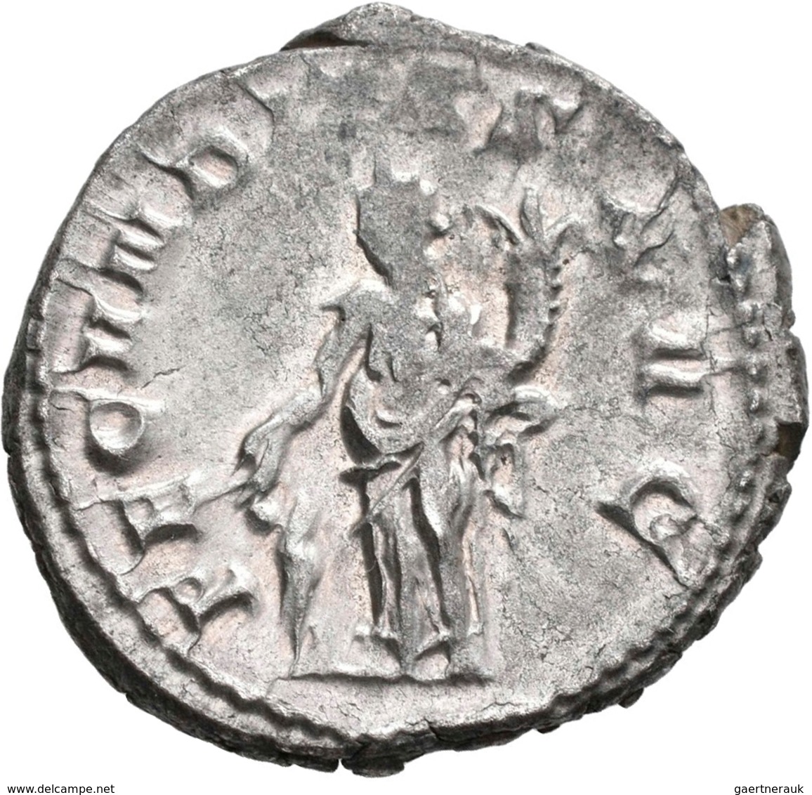 Herennia Etruscilla, Gattin Des Traianus Decius: AR-Antoninian, Büste Nach Rechts / Fecunditas Nach - Altri & Non Classificati