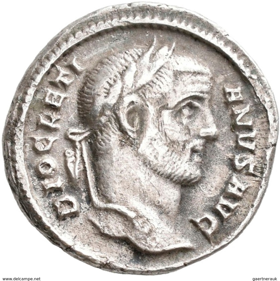 Diocletian (284 - 305): Argenteus, VIRTVS MILITIVM; 2,19 G, Kampmann 119.78, Sehr Schön. - Die Tetrarchie Und Konstantin Der Große (284 / 307)