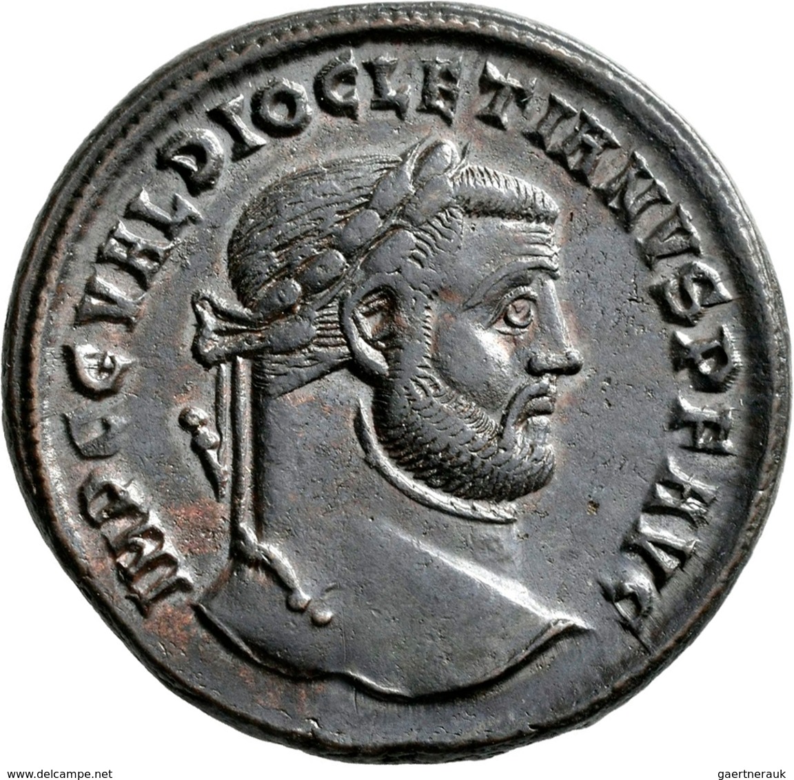 Diocletian (284 - 305): Æ-Nummis, GENIO POPVLI ROMANI, 8,7 G, Kampmann 119.84, Sehr Schön+. - Die Tetrarchie Und Konstantin Der Große (284 / 307)