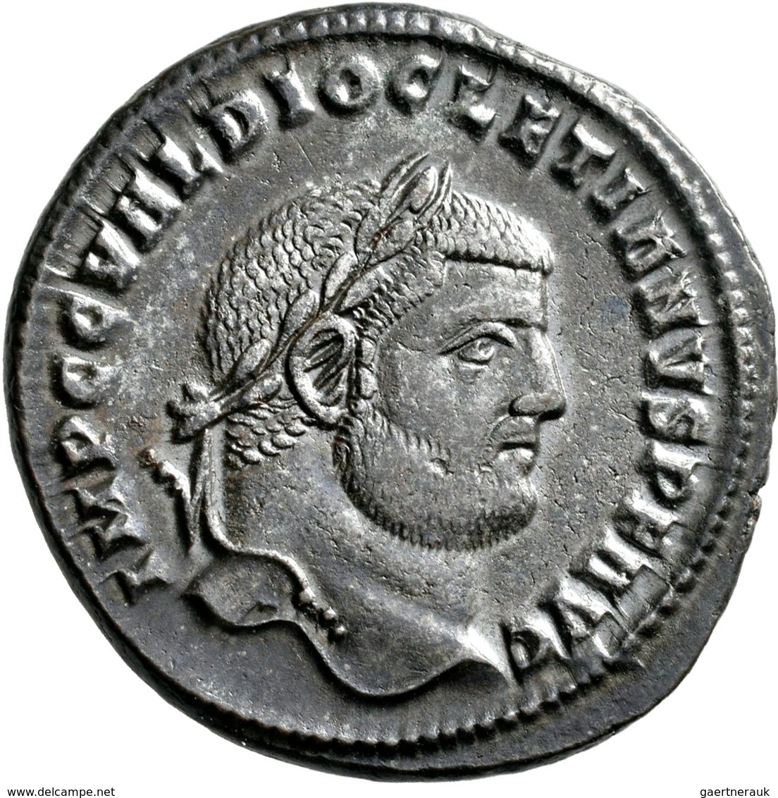 Diocletian (284 - 305): Æ-Nummis, GENIO POPVLI ROMANI, 9,24 G, Kampmann 119.84, Sehr Schön-vorzüglic - Die Tetrarchie Und Konstantin Der Große (284 / 307)