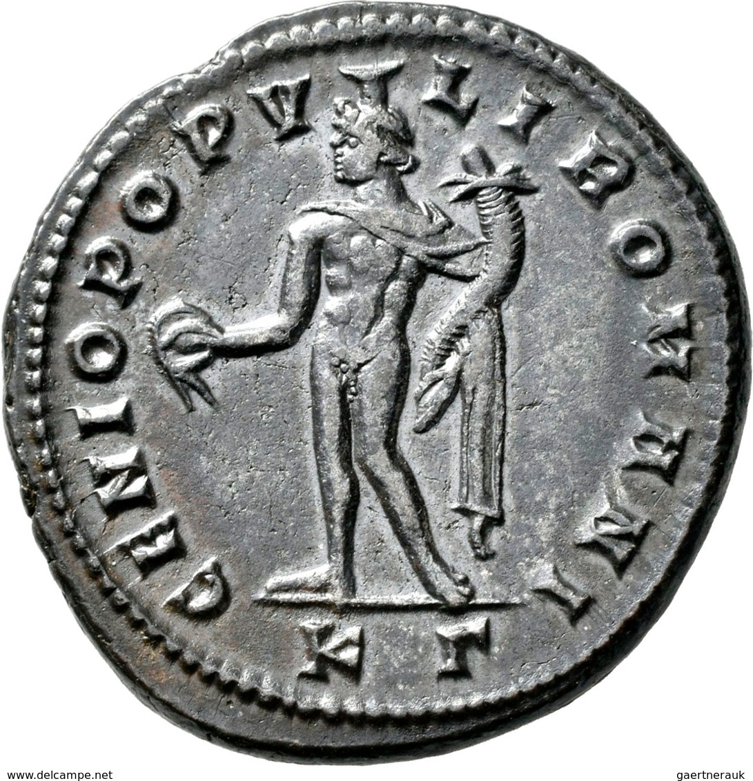 Diocletian (284 - 305): Æ-Nummis, GENIO POPVLI ROMANI, 9,24 G, Kampmann 119.84, Sehr Schön-vorzüglic - Die Tetrarchie Und Konstantin Der Große (284 / 307)