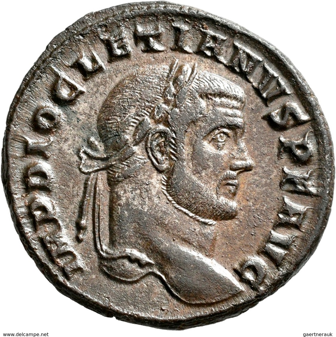 Diocletian (284 - 305): Æ-Nummis, GENIO POPVLI ROMANI, 9,33 G, Kampmann 119.84, Sehr Schön-vorzüglic - Die Tetrarchie Und Konstantin Der Große (284 / 307)