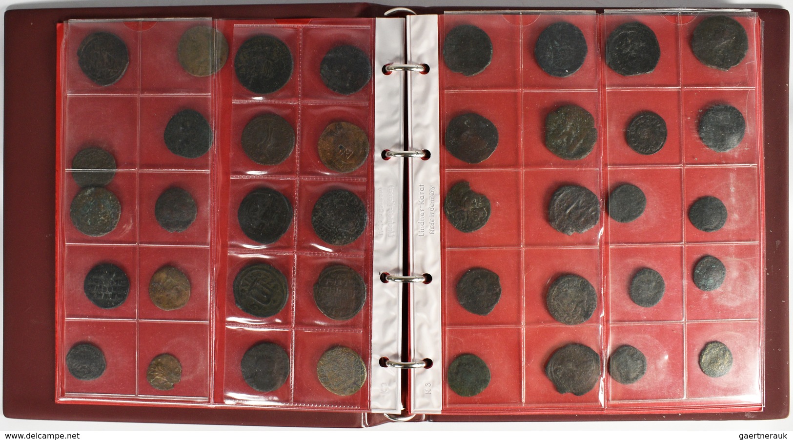 Antike: Album Mit Ca. 160 Æ-Münzen Des 4. Jhd. V.Chr. Bis In Die Byzantinische Zeit, Dabei Einige In - Altri & Non Classificati