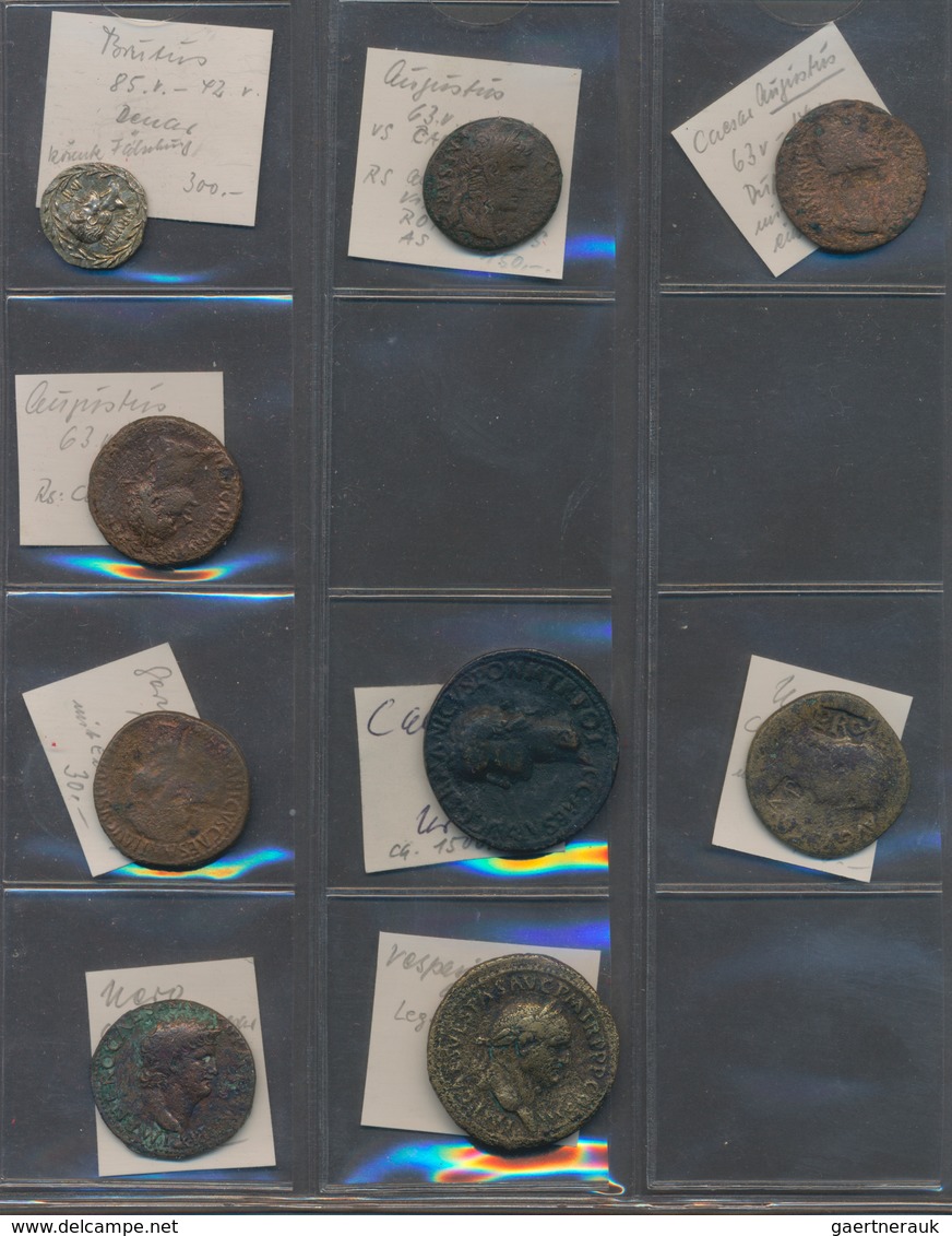 Antike: Eine Schöne Sammlung Von Circa 240 Silber- Und Bronzemünzen. Griechische Münzen, Römische Re - Andere & Zonder Classificatie