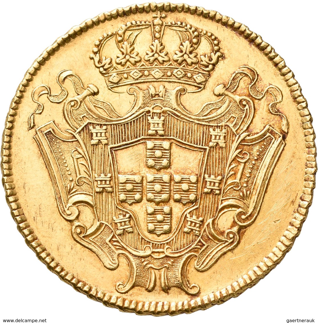 Brasilien: João V. 1706-1750: 12800 Reis 1731 M, Minas Gerais; 28.56 G. Gomes 61.05, Friedberg 55, K - Brasil