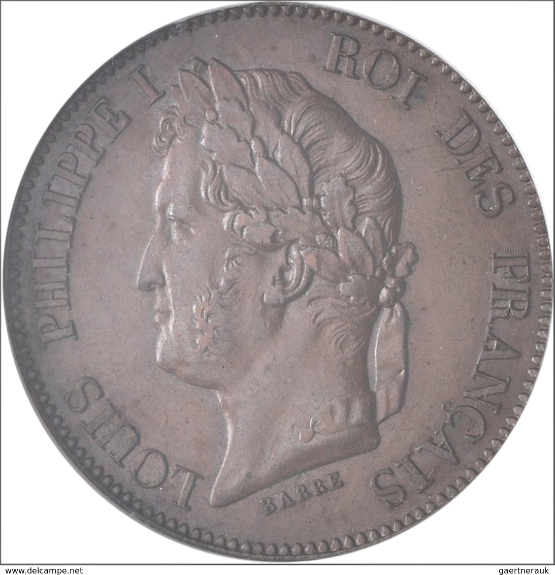 Frankreich: Louis Philippe I. 1830-1848: Lot 3 Proben / ESSAI: 5 Centimes O. J. (1840) Im NGC Holder - Autres & Non Classés