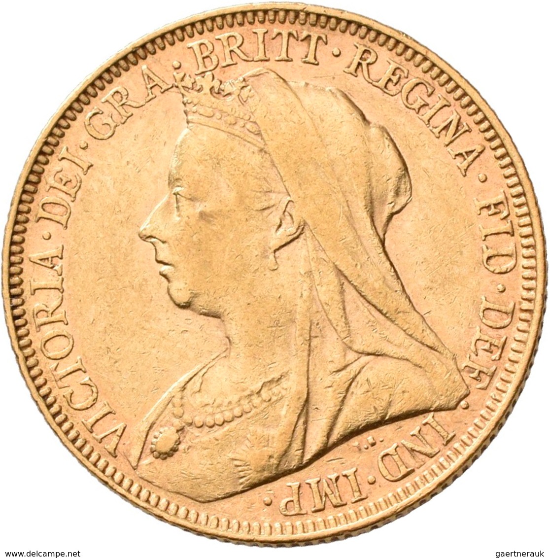 Großbritannien - Anlagegold: Victoria 1837-1901: 1 Sovereign 1894, KM# 785, Friedberg 396. 7,94 G, 9 - Autres & Non Classés