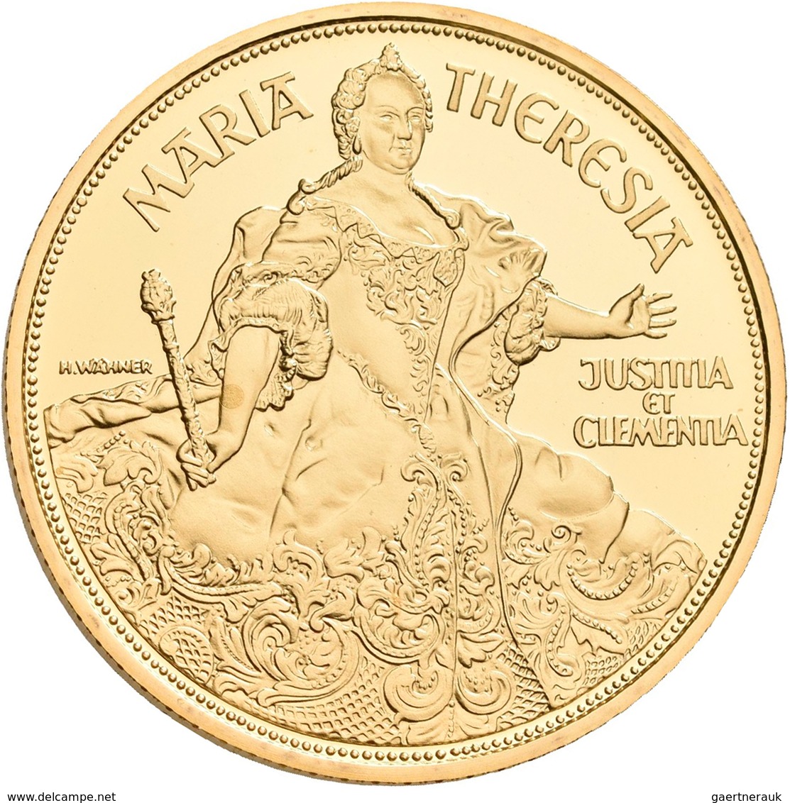 Österreich - Anlagegold: 2. Republik Ab 1945: Lot 2 Goldmünzen Serie 1000 Jahre Österreich - Millenn - Austria