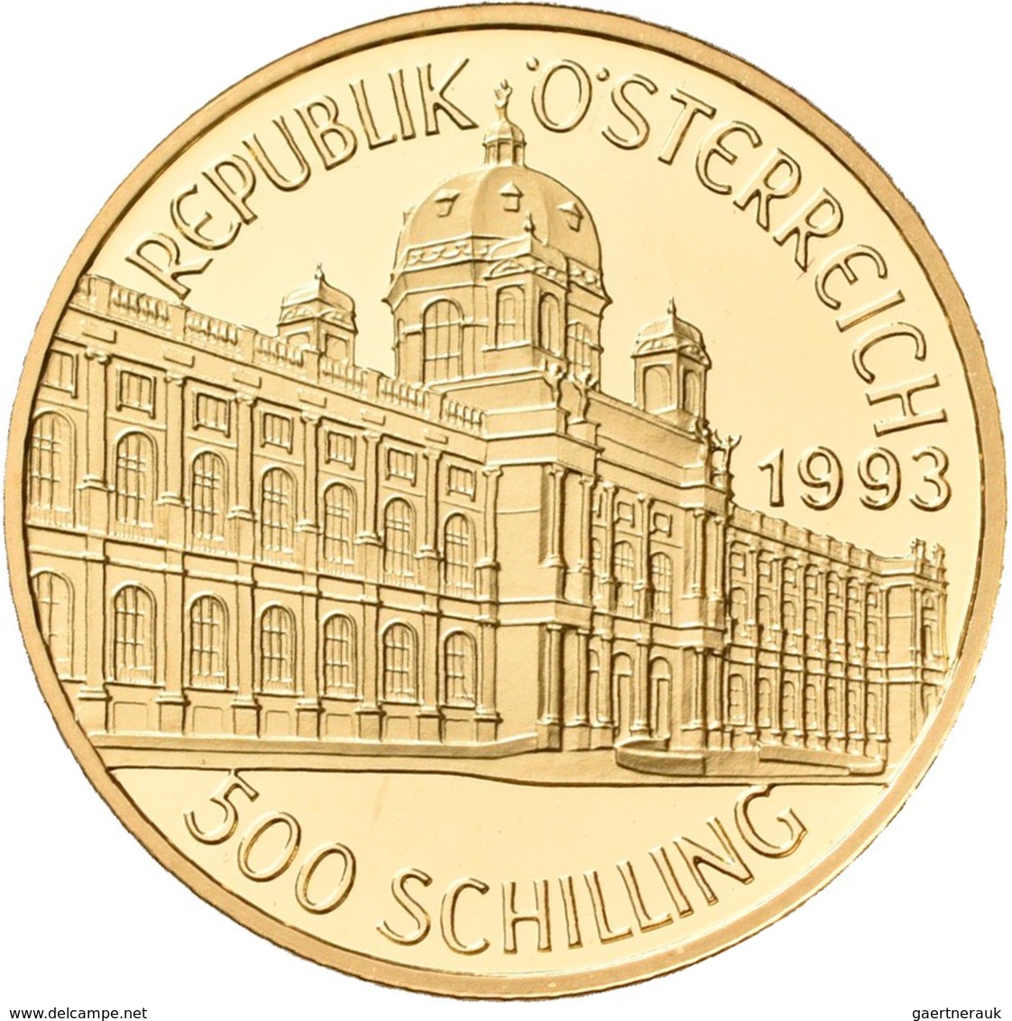 Österreich - Anlagegold: 2. Republik Ab 1945: Lot 2 Goldmünzen Serie 1000 Jahre Österreich - Millenn - Austria