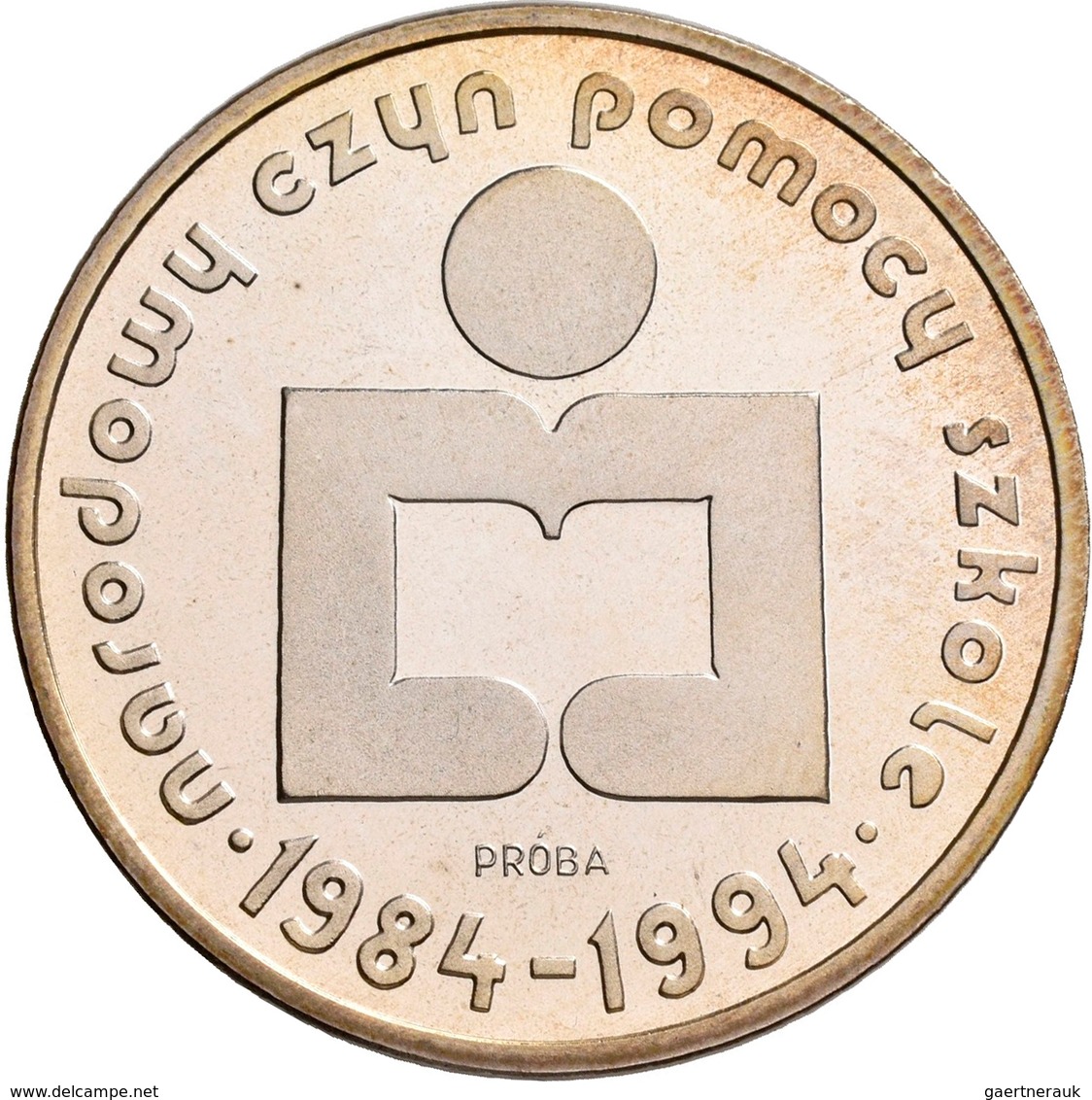 Polen: Lot 6 Münzen: 1.000 Zlotych PROBA 1984-1987: Wincenty Witos, KM# PR 505; Pomnik Szpital, KM#