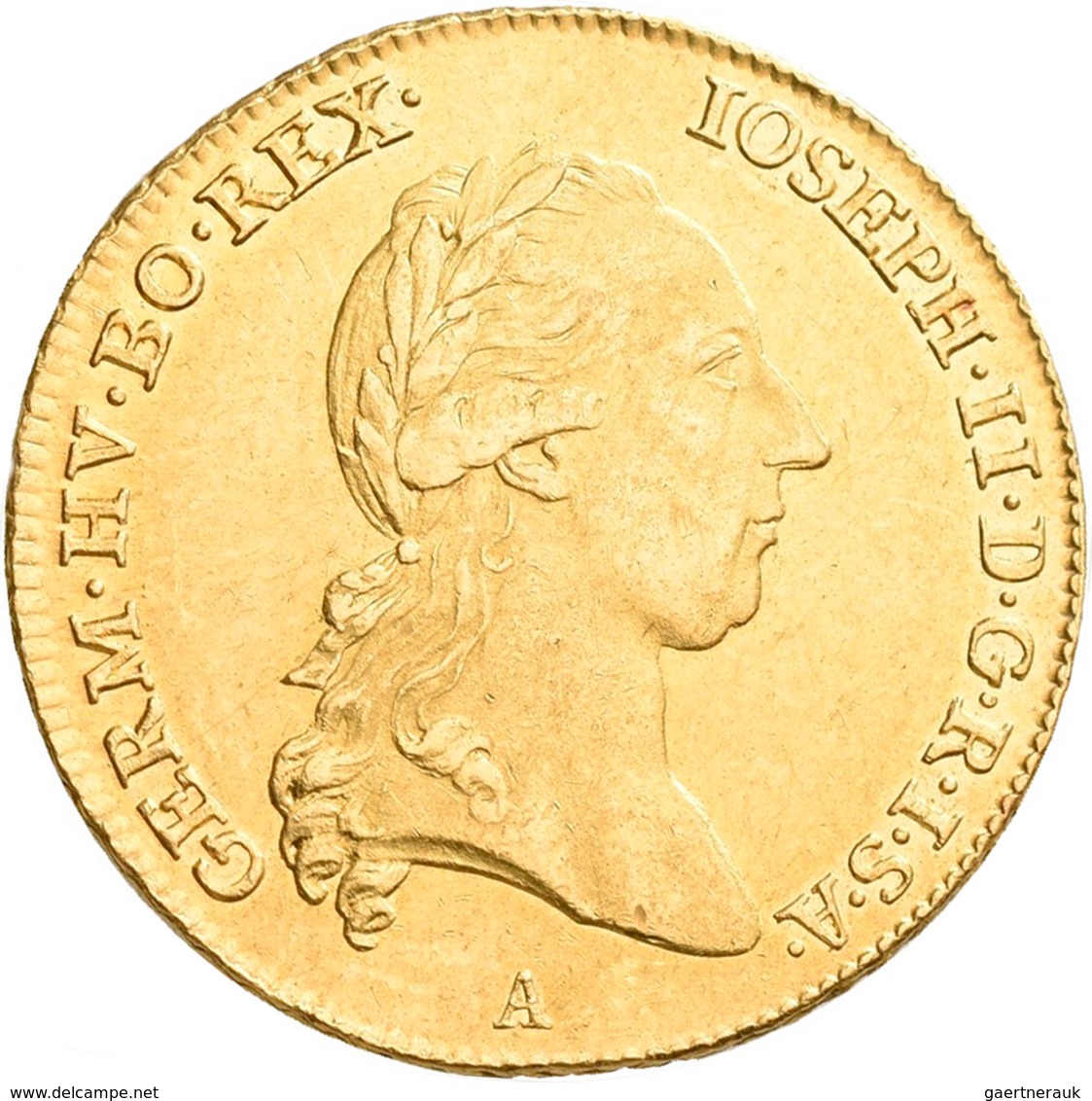 Haus Habsburg: Joseph II. 1765/1780-1790: 2 Dukaten 1786 A, Wien (double Ducat). Friedberg 437, KM# - Autres – Europe