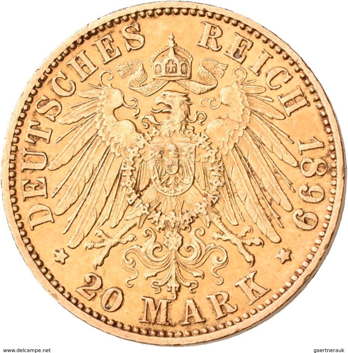 Preußen: Wilhelm II. 1888-1918: Lot 16 Goldmünzen Zu 20 Mark Aus Den Jahren 1894 - 1911. Jaeger 252. - Monedas En Oro