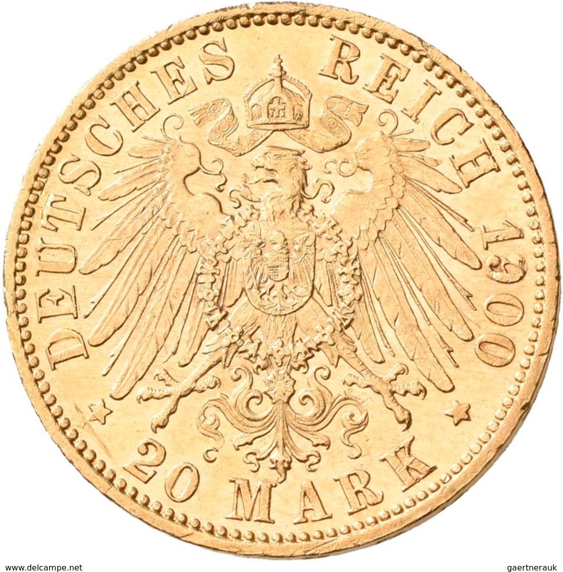 Preußen: Wilhelm II. 1888-1918: Lot 16 Goldmünzen zu 20 Mark aus den Jahren 1894 - 1911. Jaeger 252.