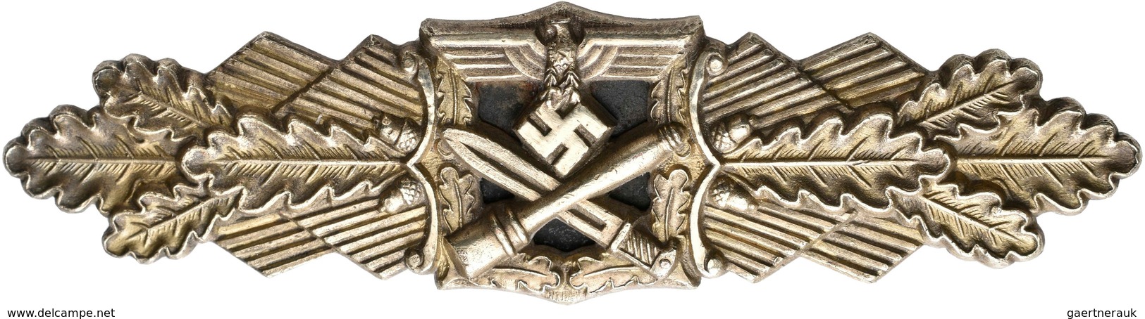 Orden & Ehrenzeichen: 3. Reich 1933-1945: Nahkampfspange Des Heeres In Gold, Private Anfertigung Ohn - Autres & Non Classés