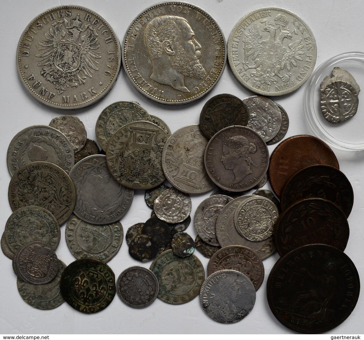 Haus Habsburg: Habsburg, Europa Und Altdeutschland, Lot Von über 60 Münzen, überwiegend Silber. - Autres – Europe
