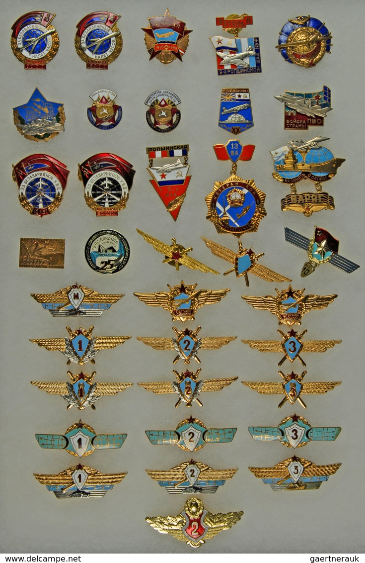 Orden & Ehrenzeichen: Russland - Sammlung Sowjetische Orden, Medaillen und Abzeichen "Polnyj Kavaler