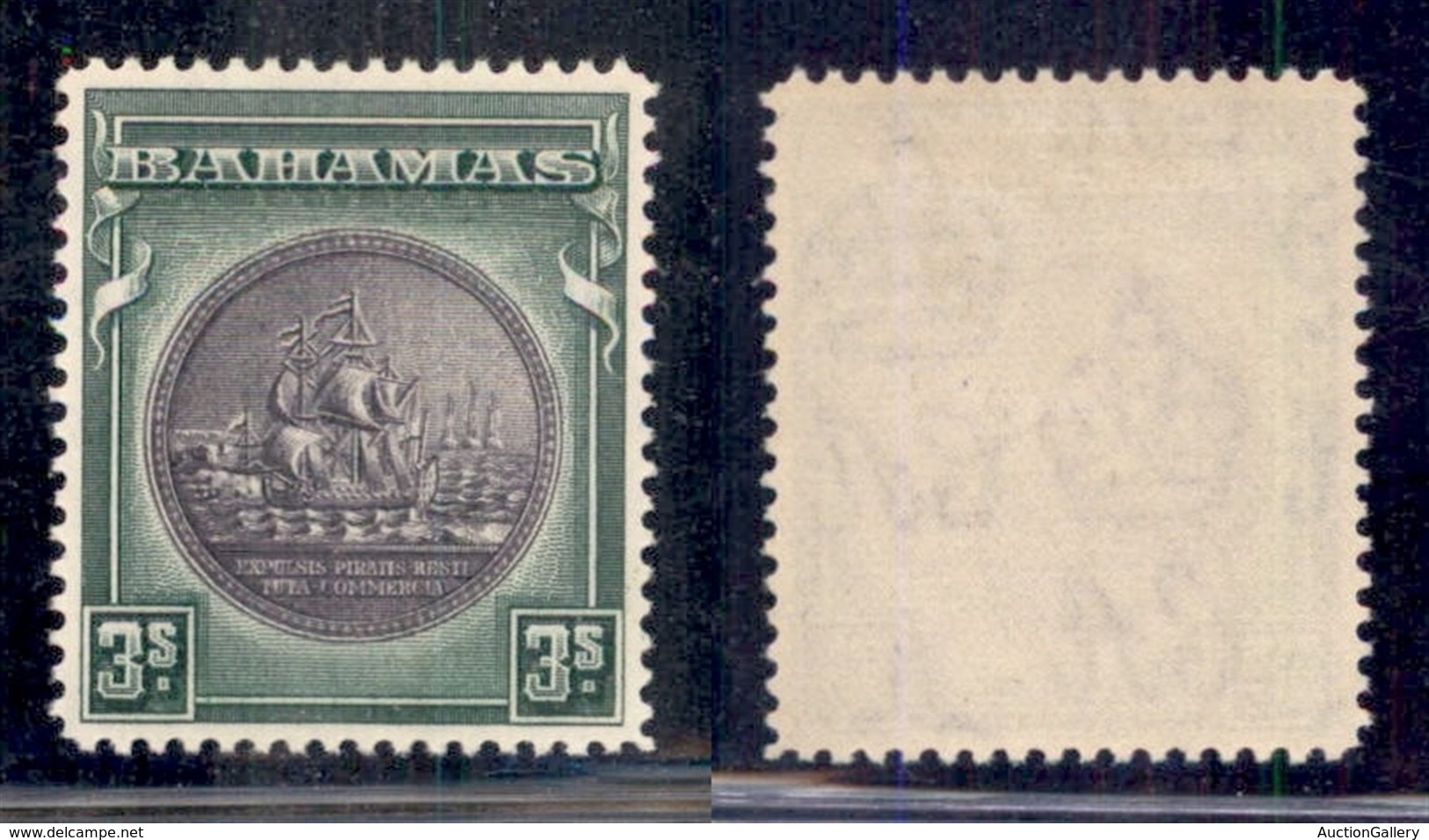 BAHAMAS - 1942 - Stemma (94b) - Gomma Originale - Invisibile Traccia Di Linguella - Autres & Non Classés