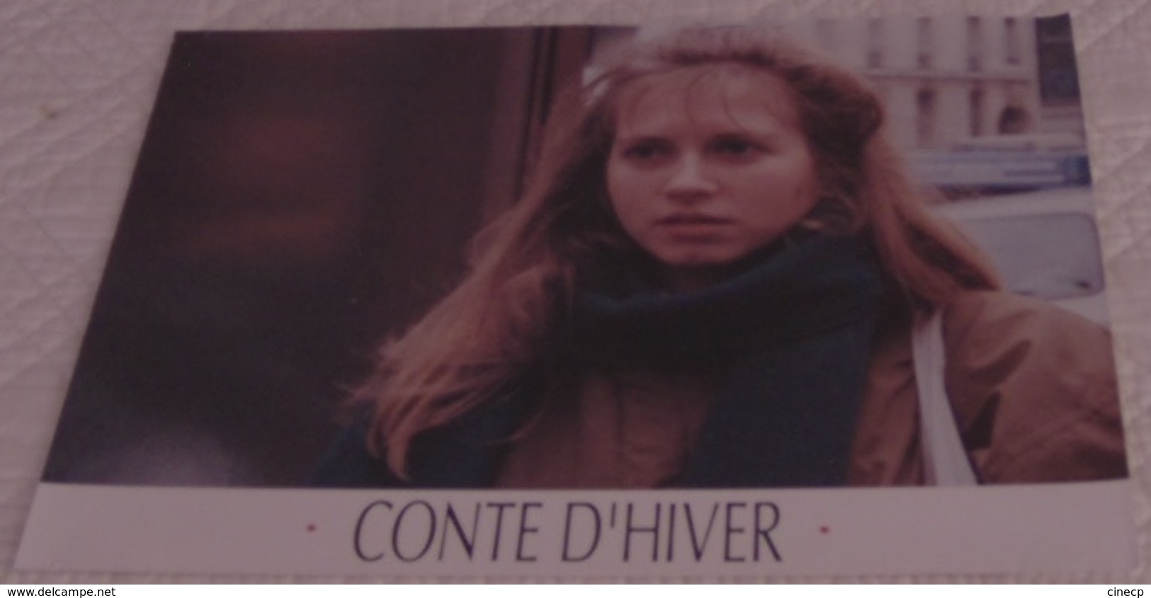 LOT 5 PHOTOS ORIGINALES EXPLOITATION FILM CONTE D'HIVER Eric ROHMER Charlotte VERY VAN DEN DRIESSCHE 1992 - Photos