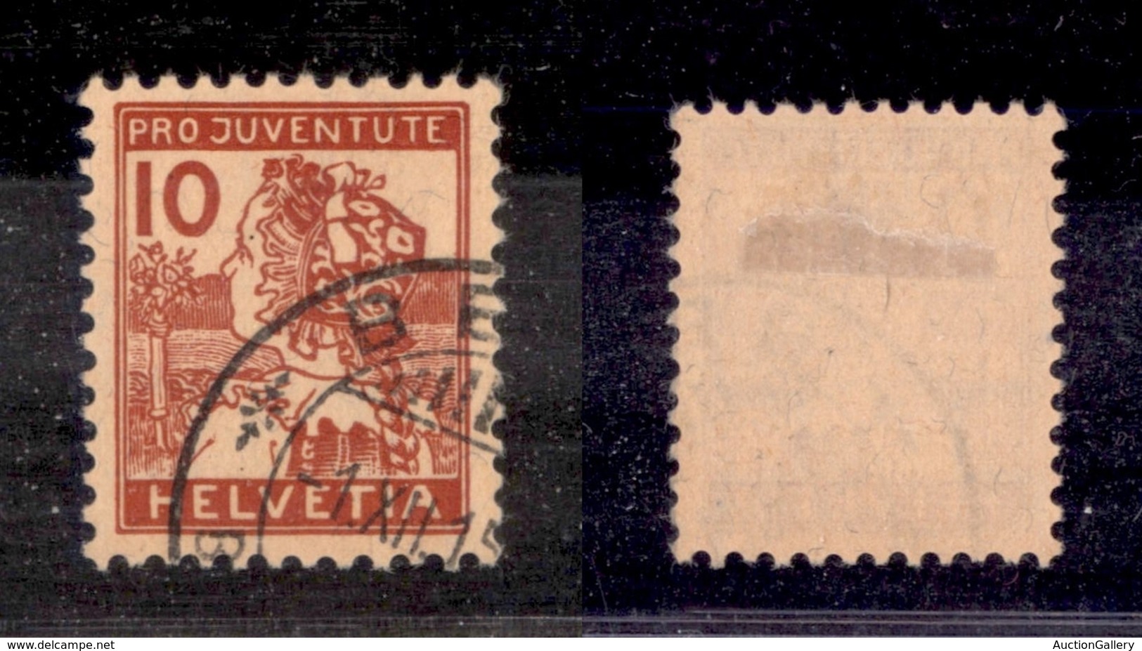 SVIZZERA - 1915 - 10 Cent Pro Juventute (129) - Usato (110) - Other & Unclassified