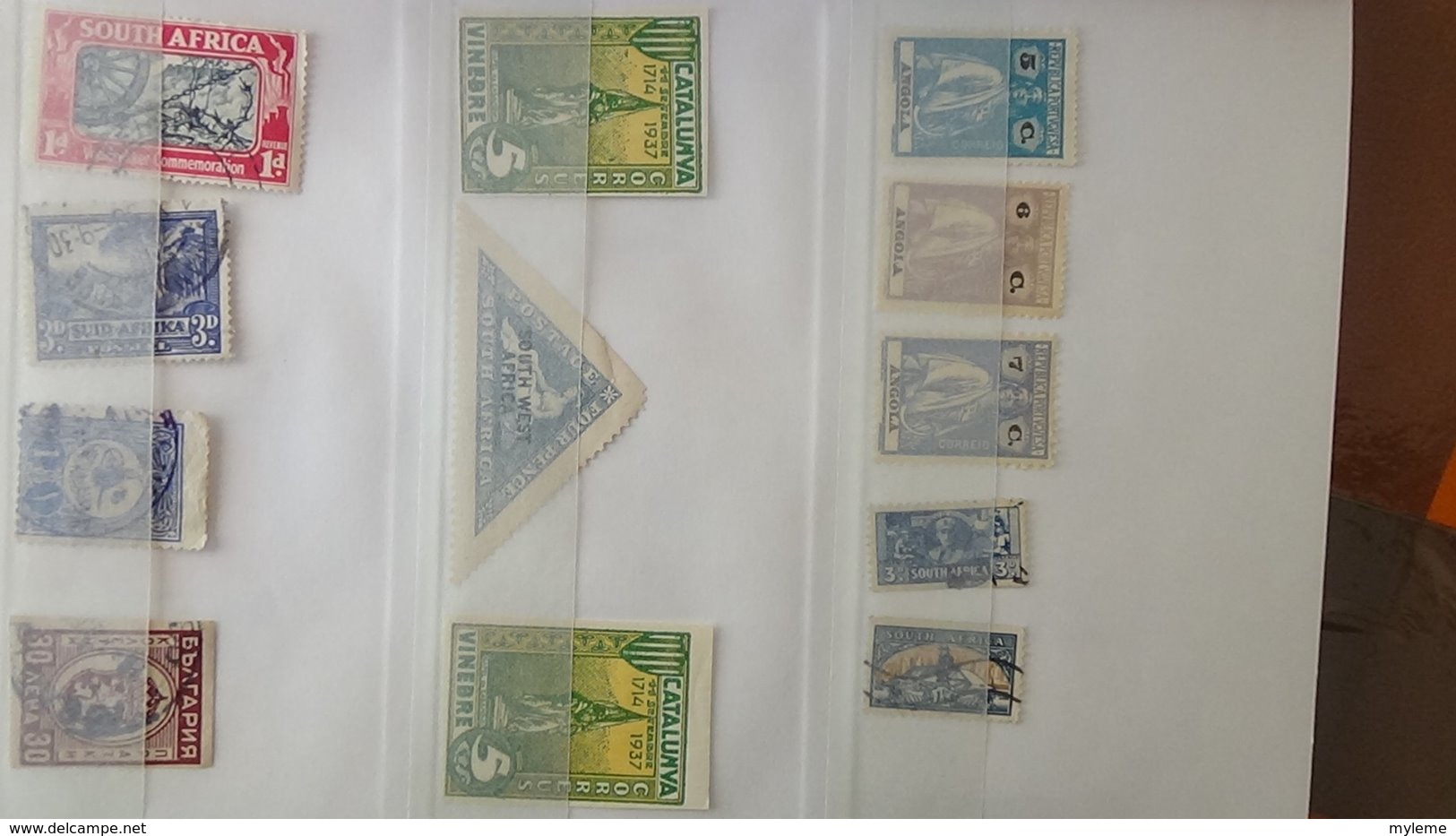 Carnet à Choix De Timbres Anciens De Différents Pays A Saisir !!! - Collections (en Albums)