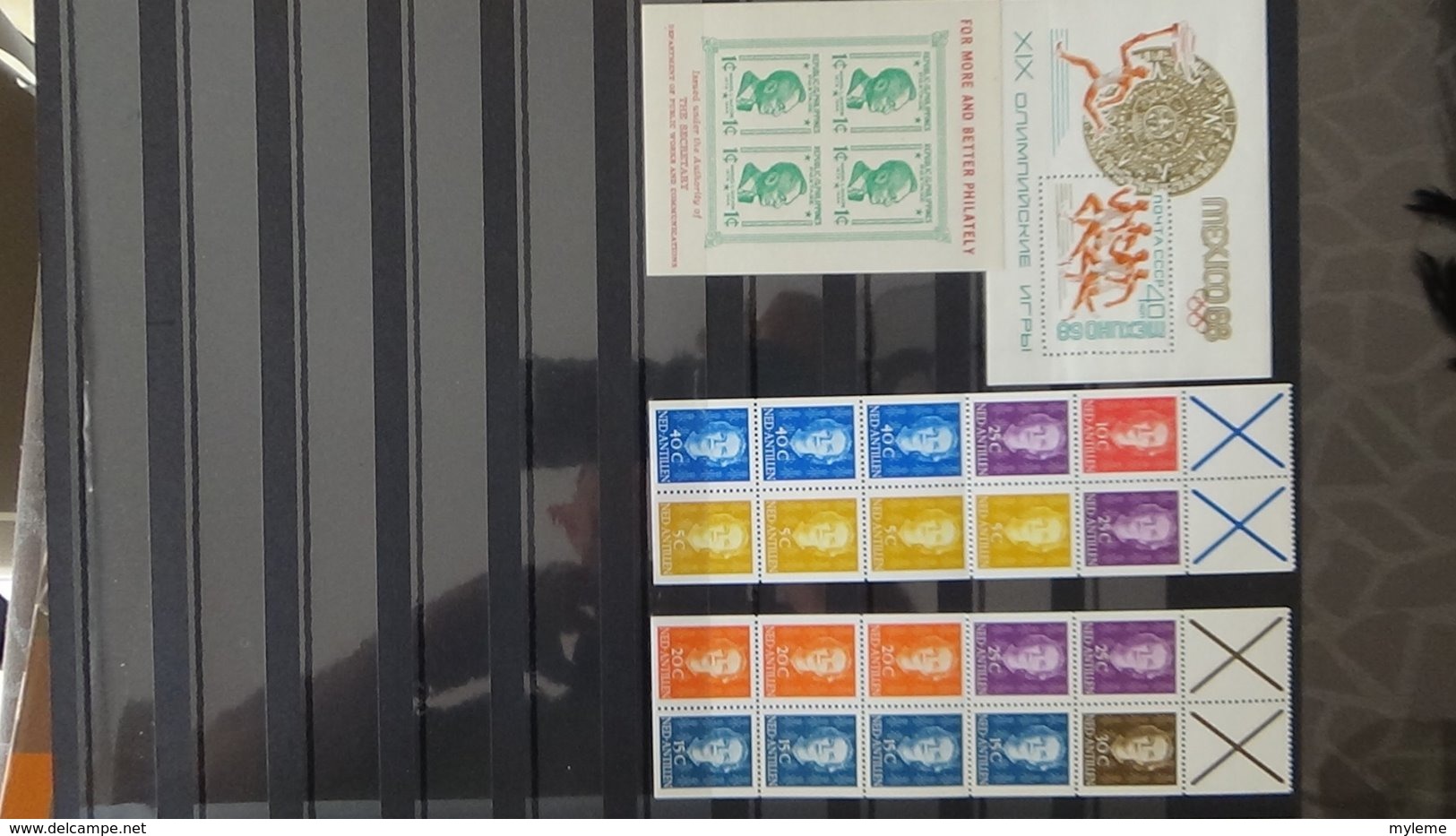 Collection timbres et blocs ** de différents pays A saisir !!!