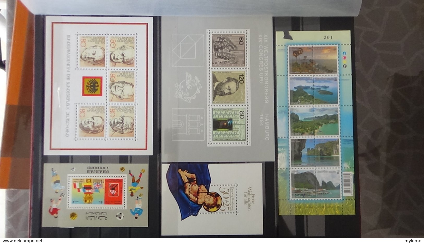 Collection timbres et blocs ** de différents pays A saisir !!!