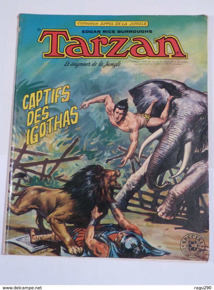 BD  -  TARZAN CAPTIF DES IGOTHAS - Tarzan