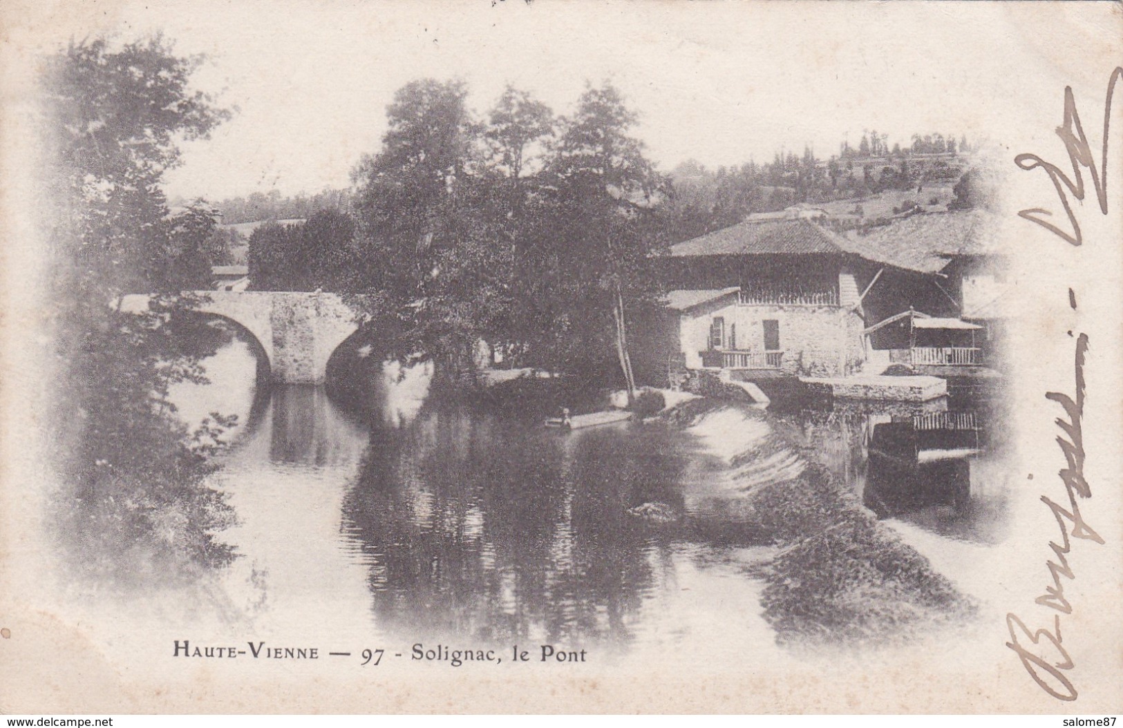 Cpa HAUTE VIENNE 97 SOLIGNAC LE PONT - Autres & Non Classés