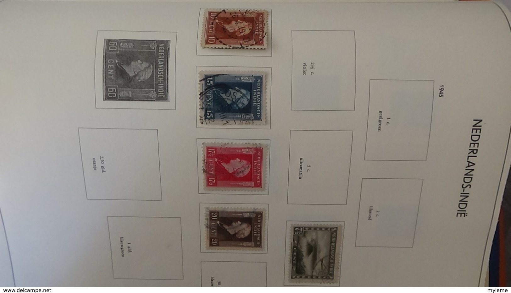 Collection timbres d'INDONESIE Idéal pour thématiques A saisir !!!