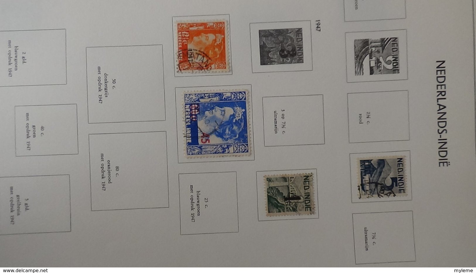 Collection timbres d'INDONESIE Idéal pour thématiques A saisir !!!