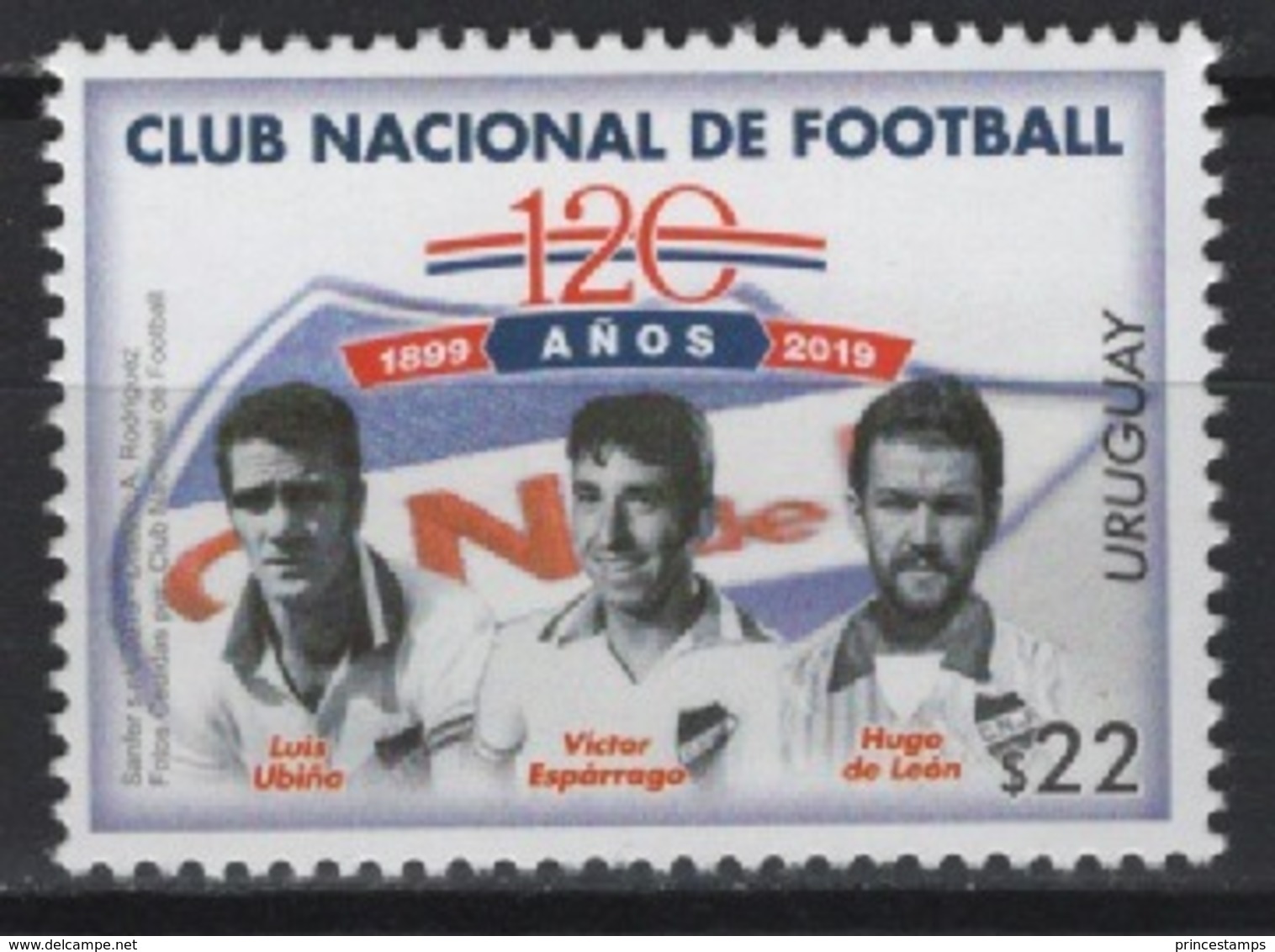 Uruguay (2019) - Set -  /  Soccer - Futbol - Calcio - Football - Nacional - Club Mitici