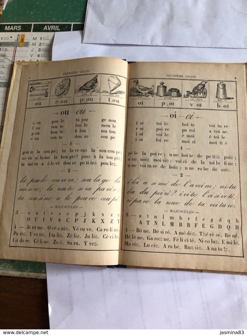 Lecture Et écriture (livre De 48 Pages De 13,5 Cm Sur 22 Cm Couverture Cartonnée) - 0-6 Jaar