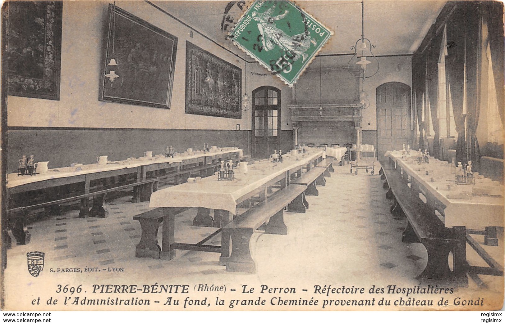 69-PIERRE BENITE-LE PERRON-REFECTOIRE-N°509-B/0381 - Pierre Benite