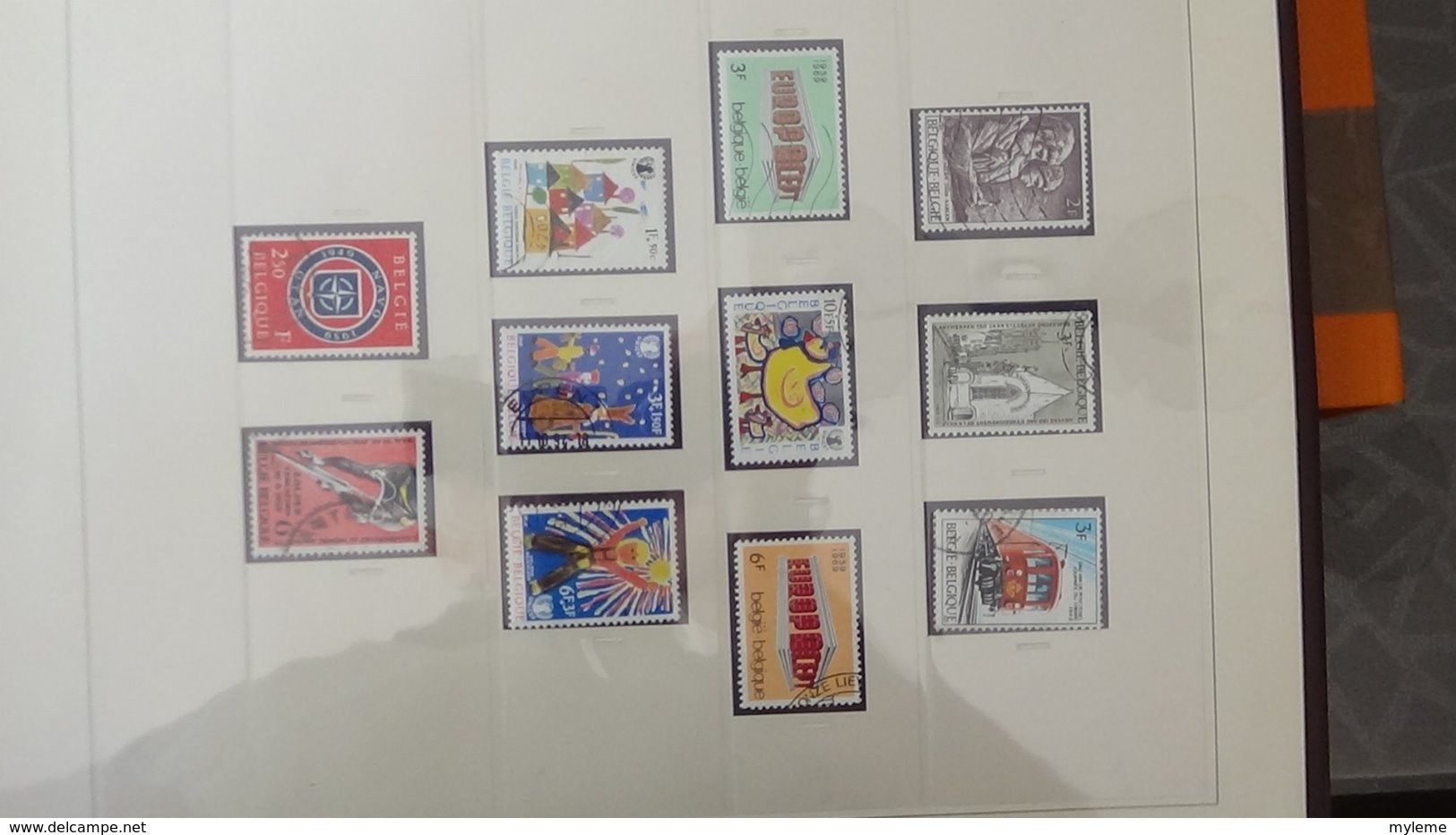 Collection timbres de BELGIQUE Idéal pour thématiques A saisir !!!