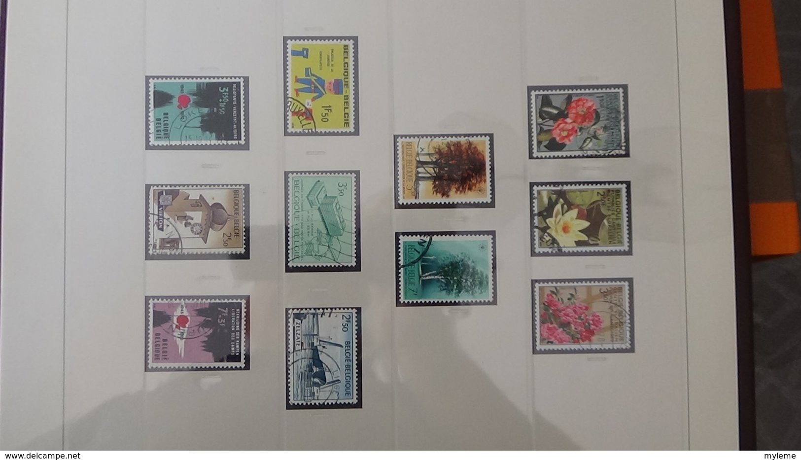 Collection timbres de BELGIQUE Idéal pour thématiques A saisir !!!