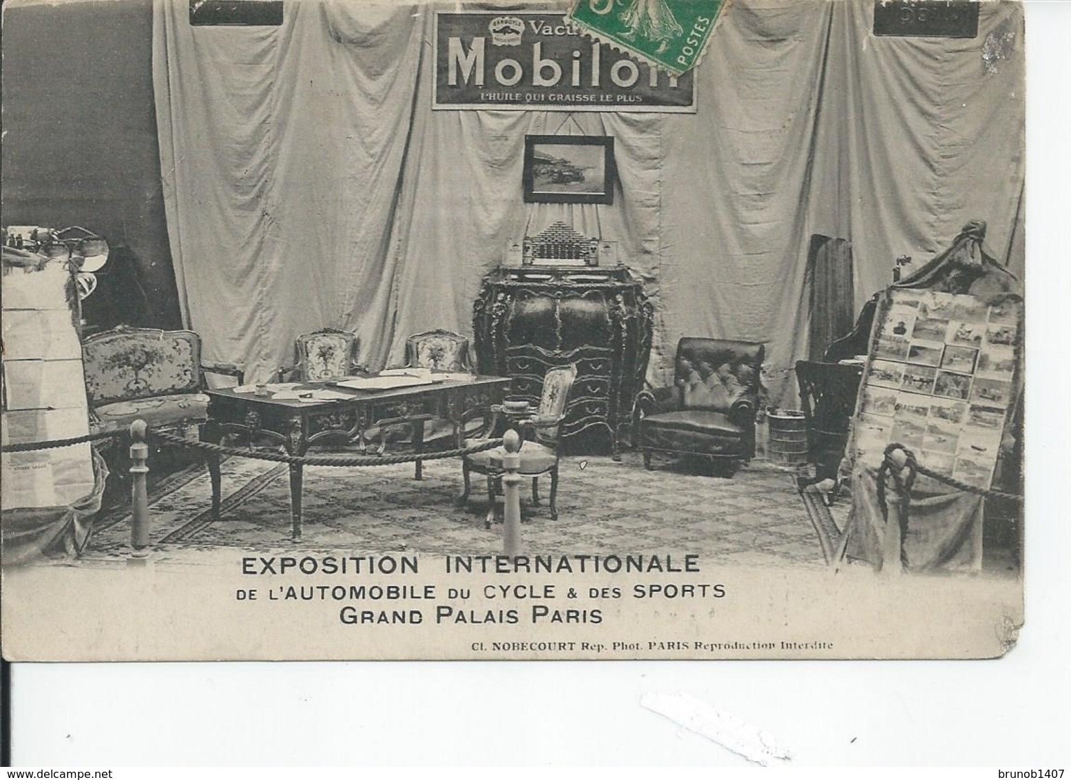 PARIS  EXPOSITION INTERNATIONALE De L'automobile Du Cycle Et Des Sports  1912 - Exhibitions