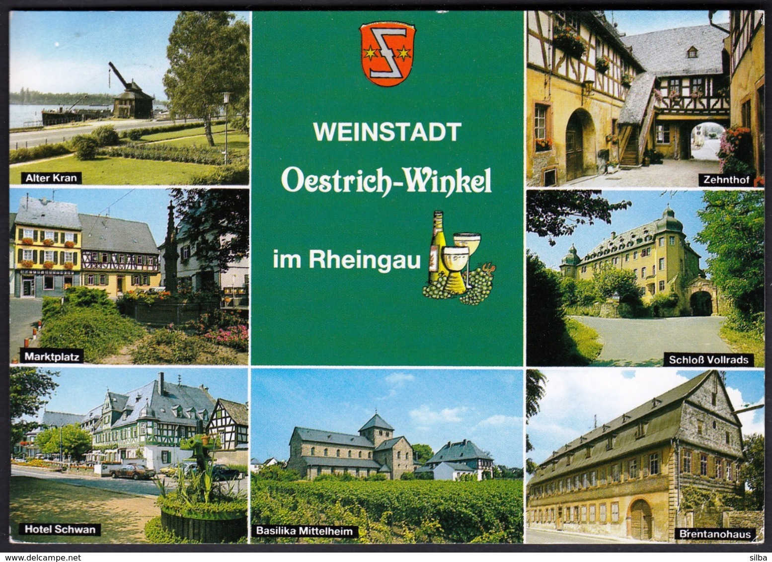 Germany Oestrich Winkel 1986 / Weinstadt Im Rheingau - Oestrich-Winkel