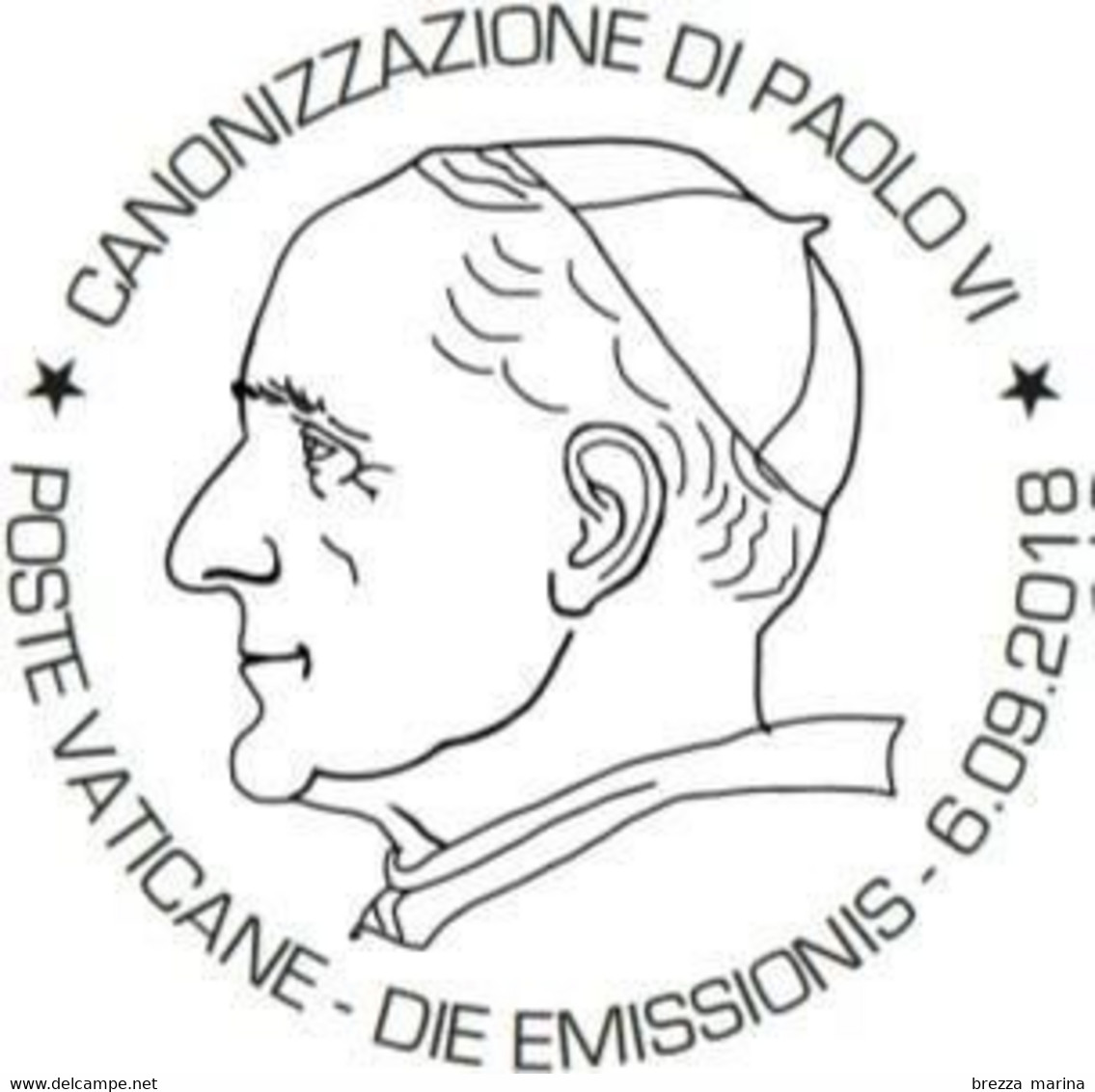 VATICANO - Usato - 2018 - Canonizzazione Di Papa Paolo VI - 1.10 - Usati