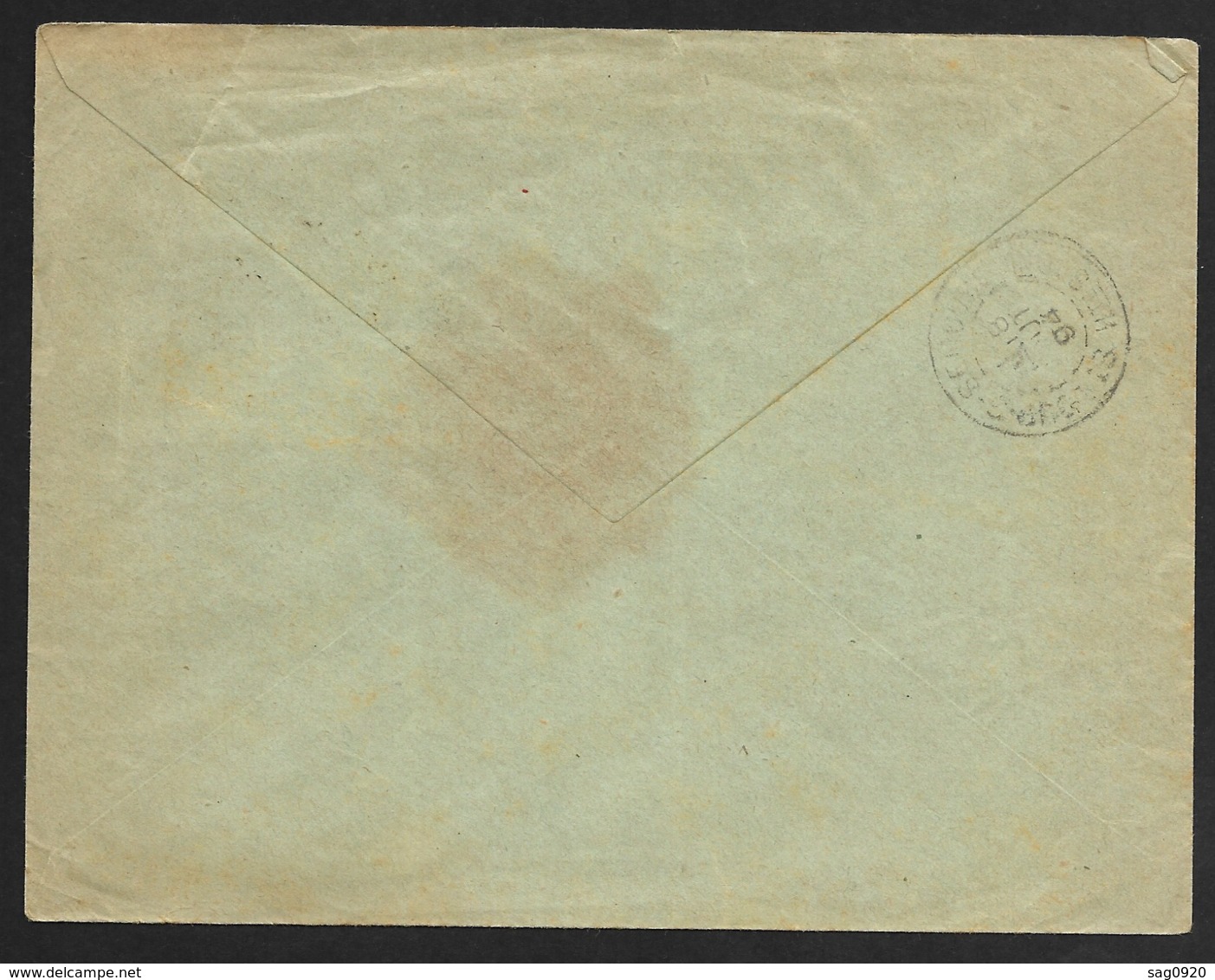 Enveloppe (Instruments D'optique Pour La Photographie)avec Cachet Paris 21 Sur Sage 15c - 1877-1920: Semi-Moderne