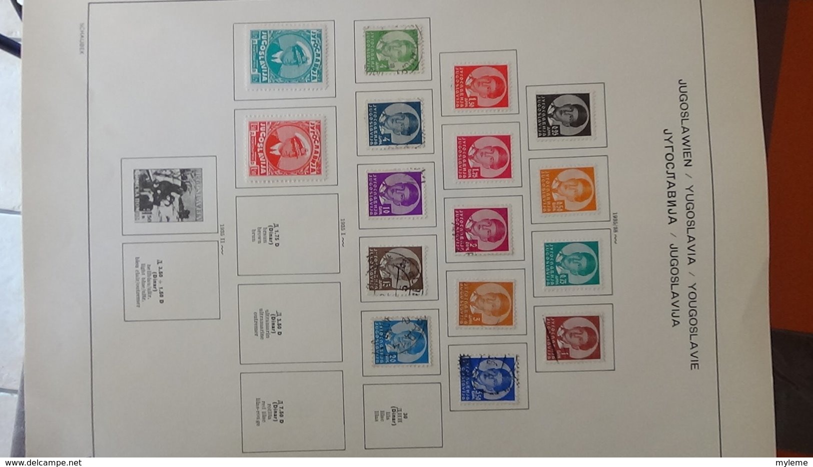 Collection timbres de YOUGOSLAVIE Idéal pour thématiques A saisir !!!