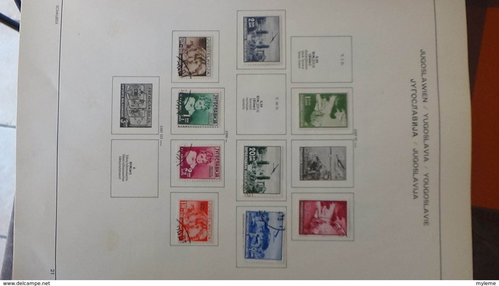 Collection timbres de YOUGOSLAVIE Idéal pour thématiques A saisir !!!