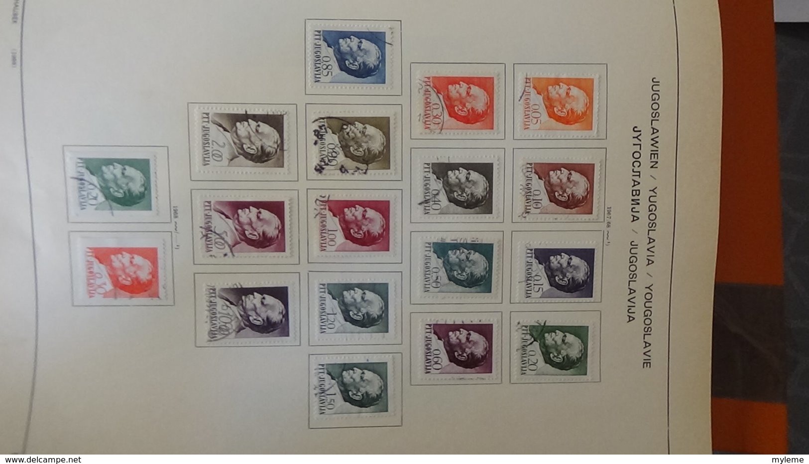 Collection timbres de YOUGOSLAVIE Idéal pour thématiques A saisir !!!