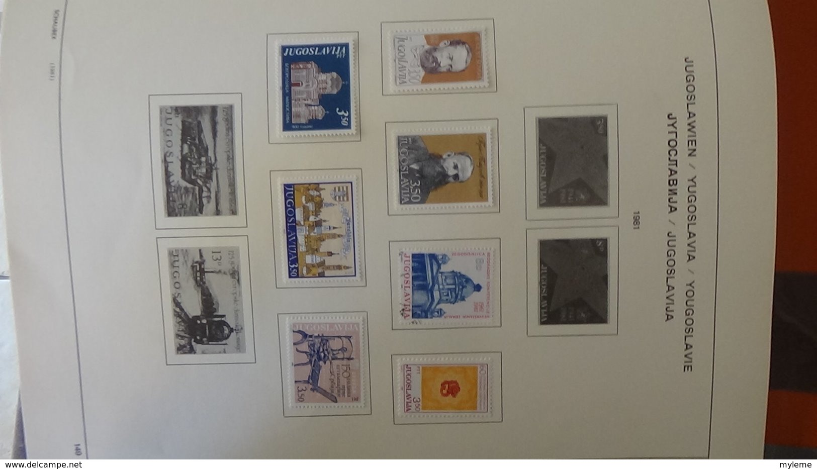 Collection timbres de YOUGOSLAVIE Idéal pour thématiques A saisir !!!