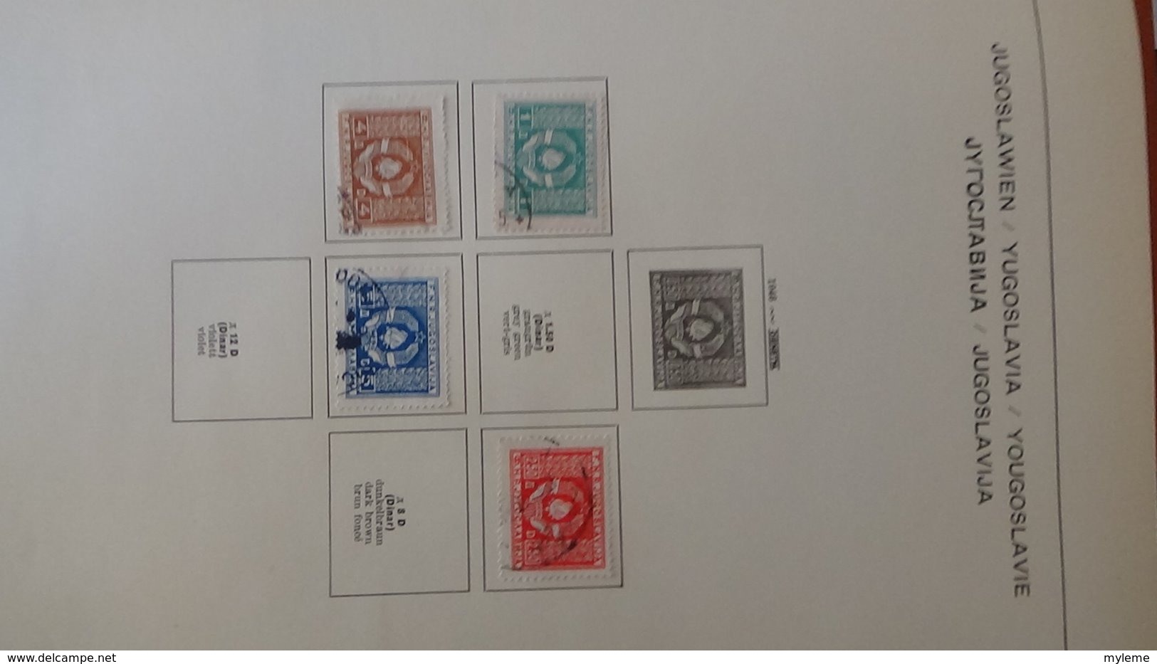 Collection timbres de YOUGOSLAVIE Idéal pour thématiques A saisir !!!